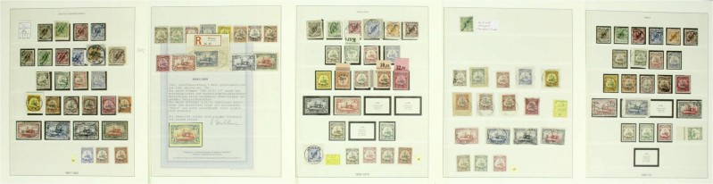 Briefmarken, Lots und Sammlungen
Dt. Auslandspostämter/Kolonien 1899/1919 */**/g...