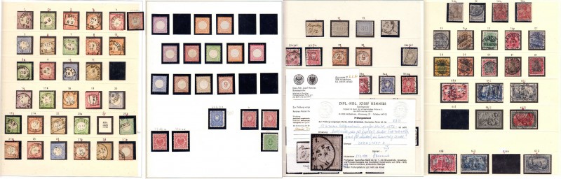 Briefmarken, Lots und Sammlungen
Deutsches Reich 1872-1932 */gest.: Reichhaltige...