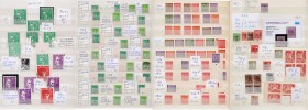 Briefmarken, Lots und Sammlungen
SBZ 1945/1949 */**/gest.: 5 große Einsteckalben mit einer riesigen Menge an Besonderheiten wie Plattenfehler, Farben,...