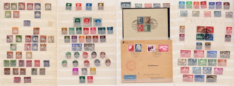 Briefmarken, Lots und Sammlungen
Deutsches Reich 1872-1945 gest.: Gehaltvolle Sa...