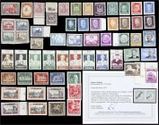 Briefmarken, Lots und Sammlungen
Deutsches Reich 1905-1945 */**: Ungebrauchte bzw. postfrische Sammlung in 2 Vordruckalben mit 20 Pf. Flugpost Nr. VI ...