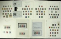 Briefmarken, Lots und Sammlungen
Bi-Zone 1945-1949 gest.: Gestempelte Sammlung mit vielen geprüften Ausgaben wie Nr. 34+35 je mit Fotobefund Hettler B...