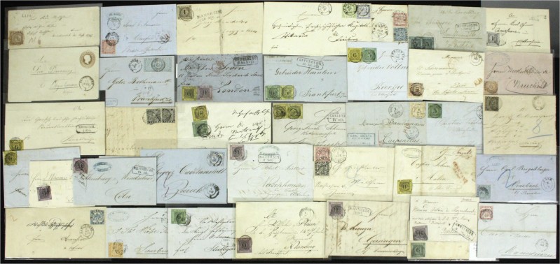 Briefmarken, Briefe, Lots
Altdeutschland/Baden - Briefe: Posten von rund 100 Bel...