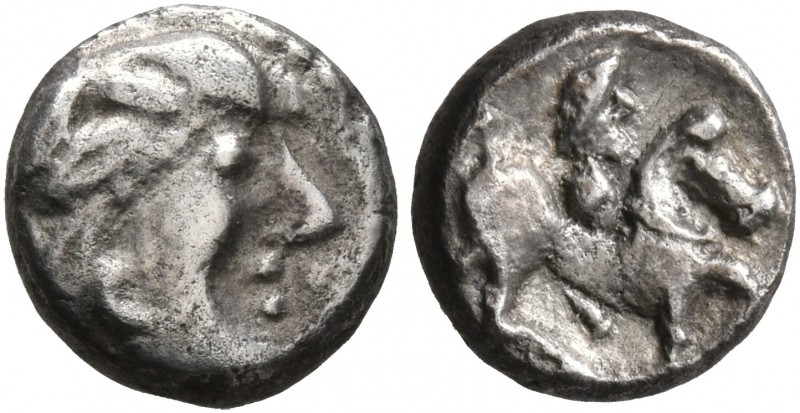 CELTIC, Middle Danube. Uncertain tribe. 2nd century BC. 'Obol' (Silver, 8 mm, 0....