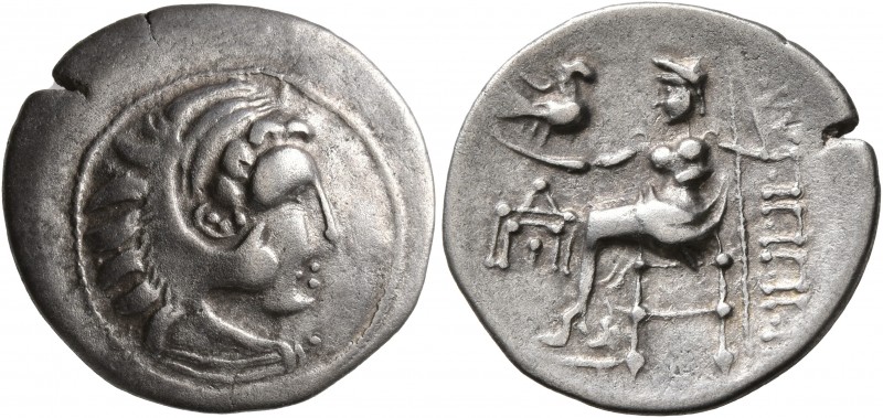 CELTIC, Lower Danube. Uncertain tribe. Circa 2nd century BC. Drachm (Silver, 20 ...