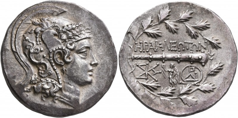 IONIA. Herakleia ad Latmon. Circa 140-135 BC. Tetradrachm (Silver, 29 mm, 16.81 ...