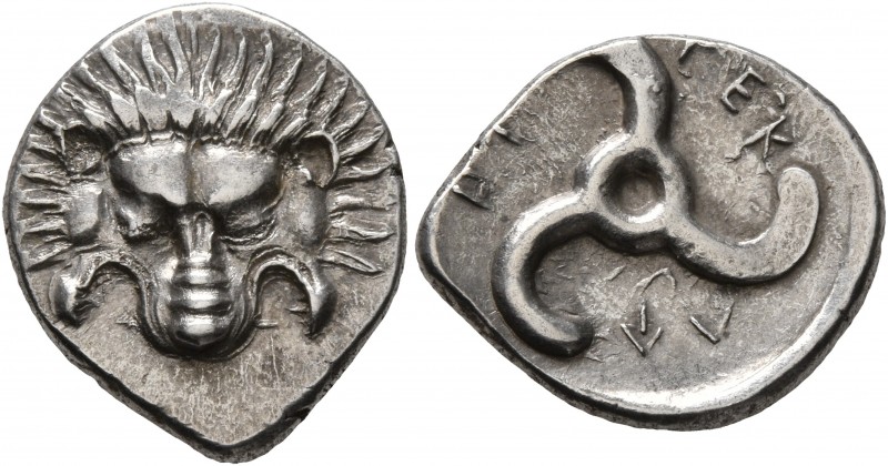 DYNASTS OF LYCIA. Perikles, circa 380-360 BC. 1/3 Stater (Silver, 17 mm, 2.92 g)...
