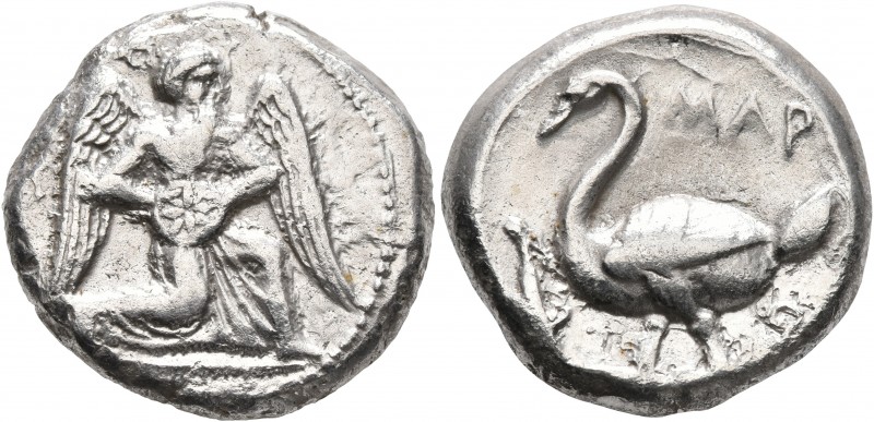 CILICIA. Mallos. Circa 440-390 BC. Stater (Silver, 20 mm, 10.39 g, 6 h). MAΛP Wi...