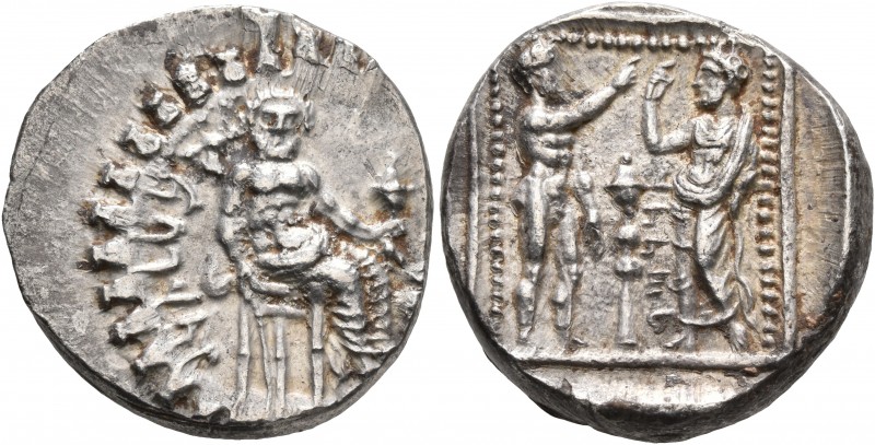 CILICIA. Tarsos. Tarkumuwa (Datames), satrap of Cilicia and Cappadocia, 384-361/...