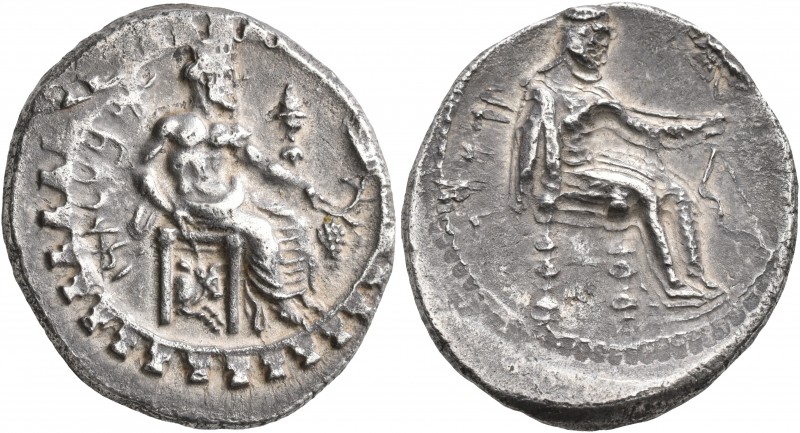 CILICIA. Tarsos. Tarkumuwa (Datames), satrap of Cilicia and Cappadocia, 384-361/...