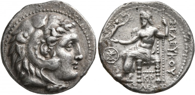 SELEUKID KINGS OF SYRIA. Seleukos I Nikator, 312-281 BC. Drachm (Silver, 18 mm, ...