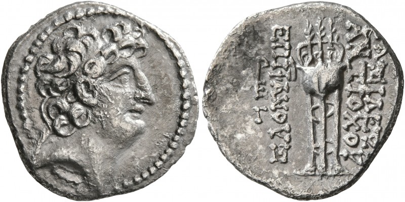 SELEUKID KINGS OF SYRIA. Antiochos VIII Epiphanes (Grypos), 121/0-97/6 BC. Drach...