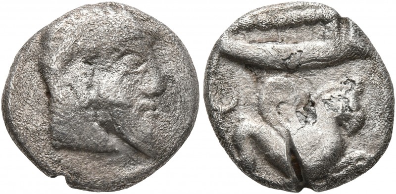 PHOENICIA. Arados. 4th century BC. Tetrobol (Subaeratus, 15 mm, 2.82 g, 11 h), a...
