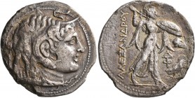 PTOLEMAIC KINGS OF EGYPT. Ptolemy I Soter, As satrap, 323-305 BC. Tetradrachm (Silver, 29 mm, 13.27 g, 1 h), Alexandria, circa 306-300. Diademed head ...
