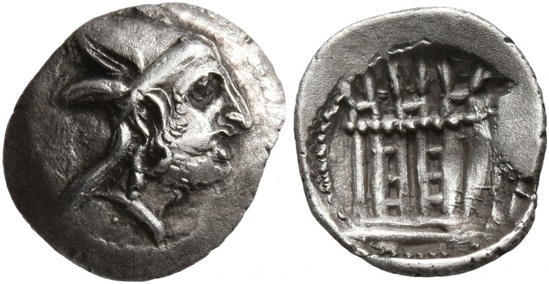 KINGS OF PERSIS. Baydād (Bagadat), late 3rd or early 2nd century BC. Obol (Silve...