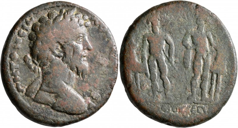 CARIA. Orthosia. Marcus Aurelius, 161-180. Medallion (Orichalcum, 39 mm, 35.46 g...