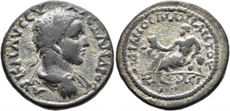 PHRYGIA. Hadrianopolis-Sebaste. Severus Alexander, 222-235. Triassarion (Bronze,...