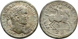 PISIDIA. Antiochia. Caracalla, 198-217. 'Sestertius' (Bronze, 33 mm, 25.23 g, 7 h), 211-217. IMP CAES M AVR ANTONINVS AVG Laureate head of Caracalla t...
