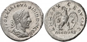 SYRIA, Seleucis and Pieria. Antioch. Philip I, 244-249. Tetradrachm (Billon, 26 mm, 10.00 g, 8 h), Rome mint, for Antioch, 246. AYTOK K M IOYΛ ΦΙΛΙΠΠΟ...