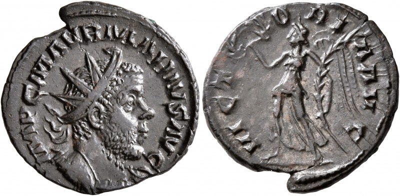 Marius, Romano-Gallic usurper, 269. Antoninianus (Bronze, 20 mm, 3.00 g, 6 h), C...