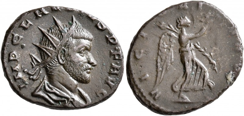 Claudius II Gothicus, 268-270. Antoninianus (Bronze, 19 mm, 3.30 g, 1 h), Mediol...