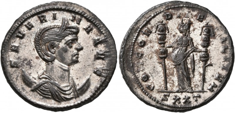 Severina, Augusta, 270-275. Antoninianus (Silvered bronze, 23 mm, 4.58 g, 1 h), ...