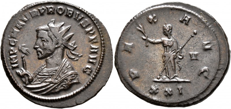 Probus, 276-282. Antoninianus (Bronze, 23 mm, 4.00 g, 5 h), Siscia, 277. IMP C M...