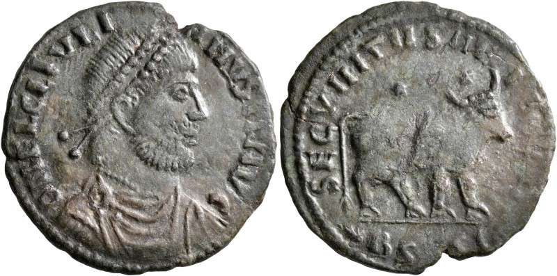 Julian II, 360-363. Follis (Bronze, 28 mm, 8.12 g, 6 h), a contemporary imitatio...