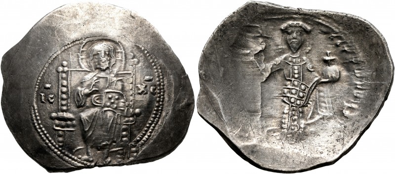 Alexius I Comnenus, 1081-1118. Histamenon (Silver, 29 mm, 4.31 g, 7 h), Constant...