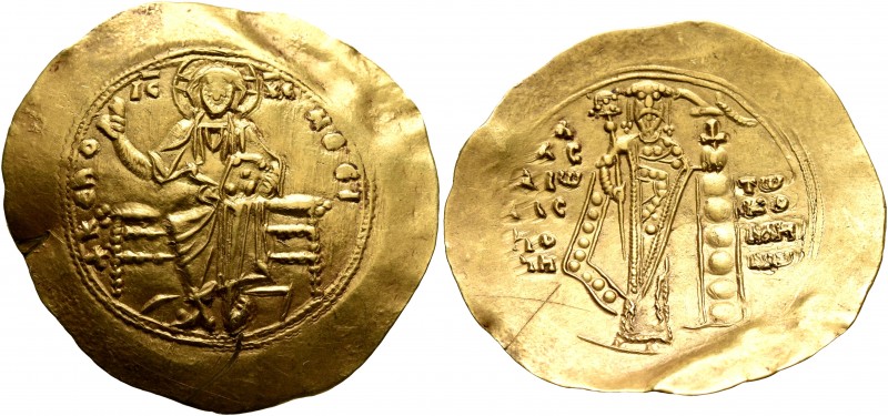 Alexius I Comnenus, 1081-1118. Hyperpyron (Gold, 31 mm, 4.41 g, 6 h), post-refor...