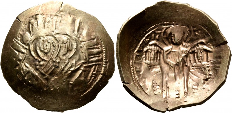 Andronicus II Palaeologus, with Michael IX, 1282-1328. Hyperpyron (Electrum, 26 ...