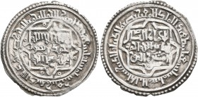 ISLAMIC, Ayyubids. Yemen. Mu'izz al-Din Ism'ail, AH 593-598 / AD 1197-1202. Dirham (Silver, 23 mm, 2.13 g, 5 h), Adan, AH 596 = AD 1199/1200. Album 10...