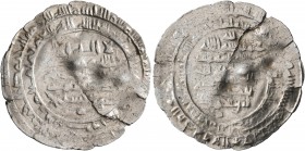 ISLAMIC, Syria & al-Jazira (Pre-Seljuq). Hamdanids. Nasir al-Dawla, AH 356-358 / AD 967-969. Dirham (Silver, 26 mm, 2.08 g, 6 h), citing Nasir al-Dawl...