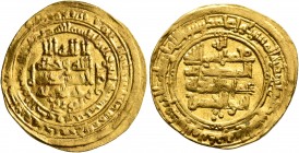 ISLAMIC, Persia (Pre-Seljuq). Buwayhids (Buyids). Rukn al-Dawla Abu 'Ali al-Hasan, AH 338-366 / AD 949-977. Dinar (Gold, 21 mm, 3.76 g, 10 h), Mah al-...