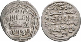 ISLAMIC, Mongols. Ilkhanids. Mahmud Ghazan I, AH 694-703 / AD 1295-1304. Dirham (Silver, 20 mm, 2.18 g, 7 h), Tabriz, AH 699 = AD 1299/1300. Diler GA-...