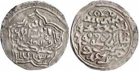 ISLAMIC, Mongols. Ilkhanids. Mahmud Ghazan I, AH 694-703 / AD 1295-1304. Dirham (Silver, 22 mm, 1.64 g, 11 h), 'local type', Antaliya, without date. A...