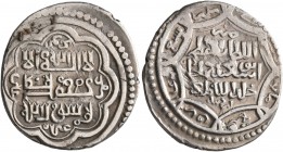 ISLAMIC, Mongols. Ilkhanids. Abu Sa'id Bahadur, AH 716-736 / AD 1316-1335. Double Dirham (Silver, 21 mm, 3.14 g, 11 h), Type G, Ardabil, AH 729 = AD 1...