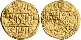 ISLAMIC, Ottoman Empire. Murad III, AH 982-1003 / AD 1574-1595. Sultani (Gold, 20 mm, 3.51 g, 4 h), Misr, AH 982 = AD 1574. Pere 273. Sultan 9640. The...