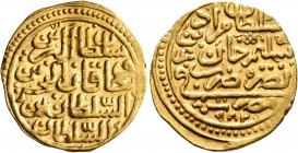 ISLAMIC, Ottoman Empire. Murad III, AH 982-1003 / AD 1574-1595. Sultani (Gold, 20 mm, 3.51 g, 5 h), Misr, AH 982 = AD 1574. Pere 274. Sultan 9642. A v...