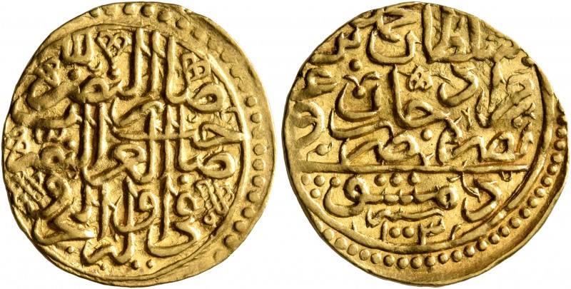 ISLAMIC, Ottoman Empire. Mehmed III, AH 1003-1012 / AD 1595-1603. Sultani (Gold,...