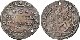 ITALY. Venezia (Venice). Giovanni Cornaro, 1624-1630. 30 Tornesi or 2 Soldi (Billon, 25 mm, 3.00 g, 8 h), coinage for Candia (Crete). IΩAN•KOPNHΛIOS O...