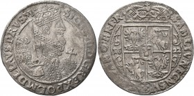 POLAND, Monarchs. Zygmunt III Wasa, 1587-1632. Ort (Silver, 29 mm, 6.64 g, 3 h), Bydgoszcz, 1622. Kopicki 1278. Lightly toned. Minor areas of weakness...
