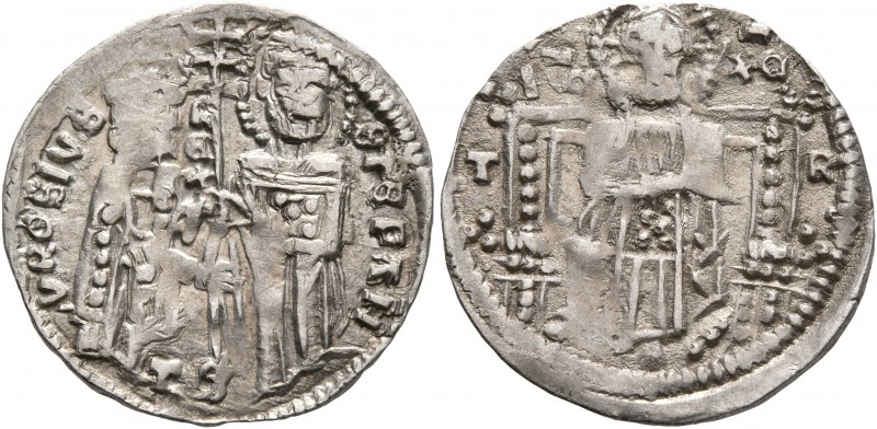 SERBIA. Stefan Uros III Decanski, king, 1321-1331. Gros (Silver, 21 mm, 2.00 g, ...