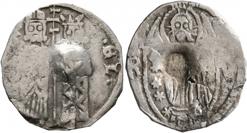 SERBIA. Stefan Uros IV Dusan, as Tsar, 1345-1355. Gros (Silver, 18 mm, 1.12 g, 1...