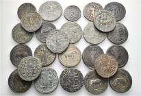A lot containing 25 bronze coins. All: Roman Provincial issues from Antiochia Pisidiae. About very fine to very fine. LOT SOLD AS IS, NO RETURNS. 25 c...