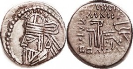 PARTHIA , Osroes II, c.190 AD, Drachm, Sel.85.3, VF+, sl off-ctr, good metal with moderate tone; pleasant. (A GVF brought $226, Noble 7/15.)