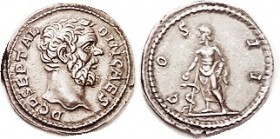CLODIUS ALBINUS , as last but COPY , struck in silver, looks like Slavei, CH EF, toned, beautiful piece.