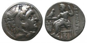 Kings of Macedon . Alexander III. "The Great" (336-323 BC). AR Drachm

Condition: Very Fine

Weight: 4.20 gr
Diameter: 17 mm