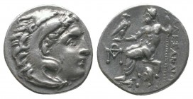 Kings of Macedon . Alexander III. "The Great" (336-323 BC). AR Drachm

Condition: Very Fine

Weight: 4.30 gr
Diameter: 18 mm