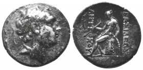 Antiochus II Theos (261-246 BC). AR tetradrachm 

Condition: Very Fine

Weight: 16.40 gr
Diameter: 27 mm